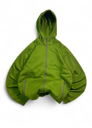 Salomon vintage gorpcore pile full zip track top veste polaire - green L, marca: Salomon, estado: Muito bom, tamanho: L, €45.00, €47.95 inclui Proteção do Comprador