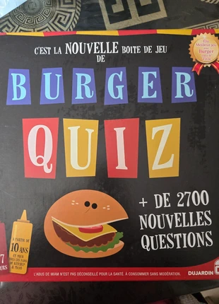 Burger quiz la nouvelle boîte de jeu plus de 2700 questions, marque: Dujardin, état: Très bon état, 10,59 €, 11,82 € Protection acheteurs incluse