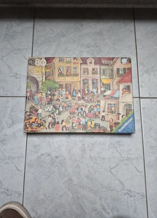 Puzzle Le marché aux puces 80 pièces, marque: Ravensburger, état: Très bon état, 2,00 €, 2,80 € Protection acheteurs incluse