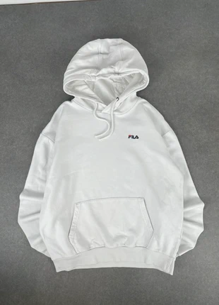 Sweat à capuche homme unisexe fila logo brodé taille S / M blanc, marque: FILA, état: Bon état, taille: M / 38 / 10, 8,00 €, 9,10 € Protection acheteurs incluse