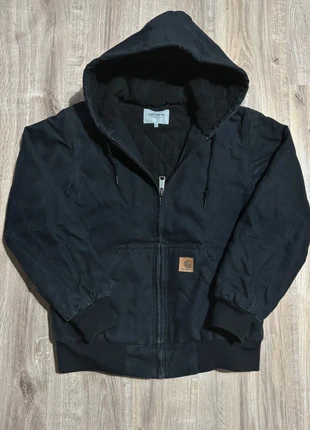 💎 Veste en jean épaisse et fourrée Carhartt Ackley Jacket noire 💎, marque: Carhartt, état: Très bon état, taille: M, 80,00 €, 84,70 € Protection acheteurs (Pro) incluse