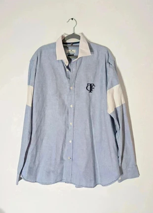 Chemise homme bleue et blanche CTF très bon état XL, marque: Cortefiel, état: Très bon état, taille: XL, 9,00 €, 10,15 € Protection acheteurs incluse