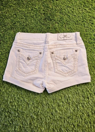 Miss Me Y2K Vintage Denim Mini Shorts - Embroidered Pocket Detail, brand: Miss Me, condizioni: Ottime, taglia: M / IT 42 / EU 38, €28.00, €30.10 include la Protezione acquisti
