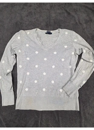 Jersey gris con lunares blancos Tommy Hilfiger – Talla M, marque: Tommy Hilfiger, état: Très bon état, taille: M / 38 / 10, 20,00 €, 21,70 € Protection acheteurs incluse