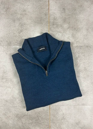Balibaris hommes pull half zip bleu marine laine mérinos zippé col camionneur M femme / homme slim, brand: Balibaris, condition: Very good, size: S, €59.00, €62.65 includes Buyer Protection
