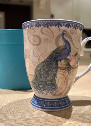 Beautiful peacock cup, brand: NO LABEL, condition: New with tags, £5.00, £5.95 includes Buyer Protection