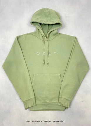 Pull Obey Vert clair coupe Large Hoodie Oversize Sweatshirt - Taille M #1372, brand: Obey, condition: Very good, size: M, €49.00, €52.15 includes Buyer Protection Pro