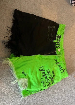 black and green shorts, brand: Alternative, condition: New without tags, size: XS / 6, £4.99, £5.94 includes Buyer Protection