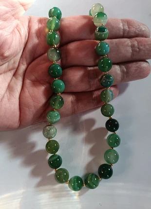 Collana con pietra di Agata verde, marke: Lavorazione Artigiana, zustand: Neu, 12,00 €, 13,30 € inklusive Vinted-Käuferschutz