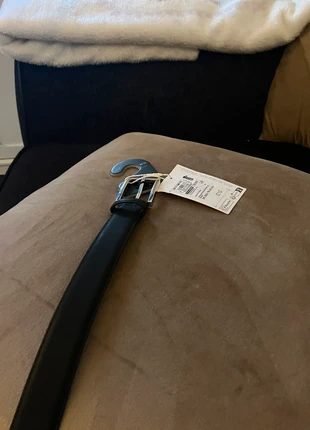 Black mens belt, brand: Marks & Spencer, condition: New with tags, size: 32 in | 80 cm, £5.00, £5.95 includes Buyer Protection