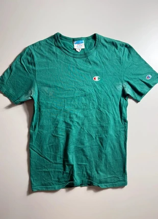 Tshirt Champion vert logo brodé vintage, marca: Champion, estado: Muy bueno, tamaño: S, 12,00 €, 13,30 € Protección al comprador incluida