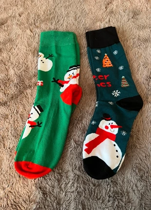 Lot 2 paires chaussettes de Noël neuves – Taille 38-42 – Cadeau idéal, brand: Noël, condition: New without tags, size: One size, €3.00, €3.85 includes Buyer Protection