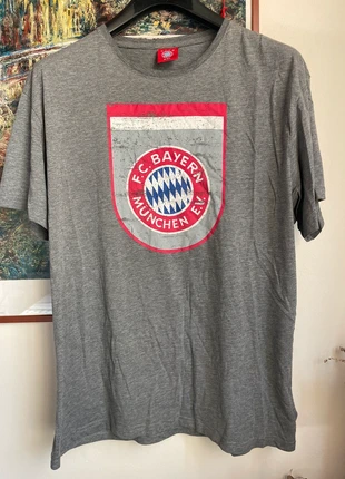 FC Bayern Munich Grey T-Shirt Football Team Jersey, marca: FC Bayern München, estado: Bueno, tamaño: XXL, 4,00 €, 4,90 € Protección al comprador incluida