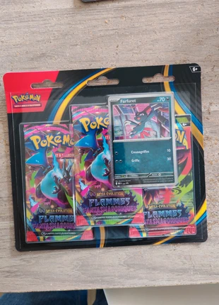Tripack carte Pokémon Français ME2 neuf 3 boosters, brand: Pokémon, condition: New without tags, €25.00, €26.95 includes Buyer Protection