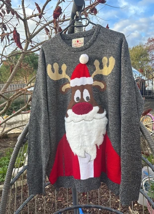 Pull de Noël, brand: Christmas grettings, condizioni: Ottime, taglia: XXL, €10.00, €11.20 include la Protezione acquisti