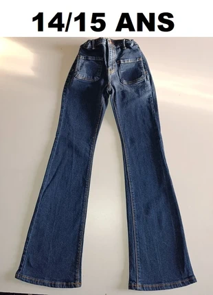 Jean flared (évasé) 14/15 ans, brand: Shoeby, condition: Very good, size: 15 years / 170 cm, €8.50, €9.63 includes Buyer Protection