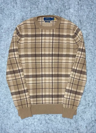 Pull Ralph Lauren à carreaux 100% cachemire - M, brand: Ralph Lauren, condition: Very good, size: M, €189.90, €200.10 includes Buyer Protection