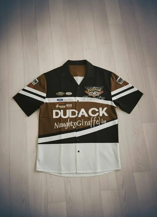 Vintage Chemisette Racing Dudack Naughty Giraffe, marke: Vintage Dressing, zustand: Sehr gut, größe: M, 40,00 €, 42,70 € inklusive Vinted-Käuferschutz