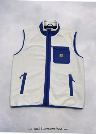 Veste Polaire Carhartt wip Blanche Prentis Liner Jacket zip Retro Mountain Vest - XL /2759V, brand: Carhartt, condition: Very good, size: XL, €79.00, €83.65 includes Buyer Protection Pro