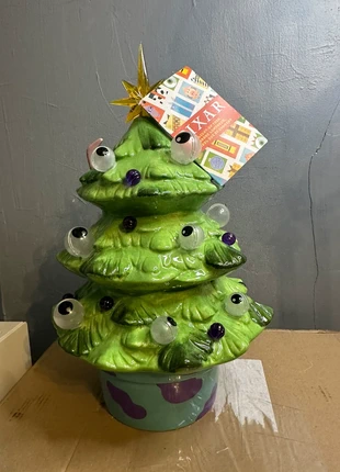 Sapin en céramique Disney Monsters – édition spéciale, brand: Disney, condition: New with tags, €90.00, €95.20 includes Buyer Protection