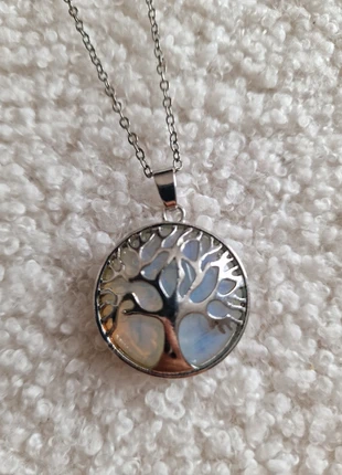 Collier pierre de lune, condition: New without tags, €10.00, €11.20 includes Buyer Protection