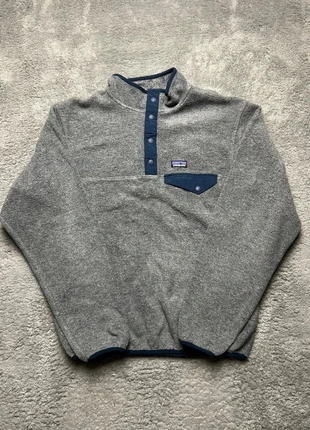 Veste polaire 1/4 col bouton Patagonia gris Xs pilou moumoute - Vintage #4391, marque: Patagonia, état: Très bon état, taille: XS, 44,00 €, 46,90 € Protection acheteurs (Pro) incluse