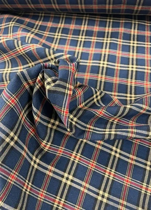 Tela tartán azul, staat: Nieuw met prijskaartje, € 5,00, € 5,95 inclusief Kopersbescherming Pro