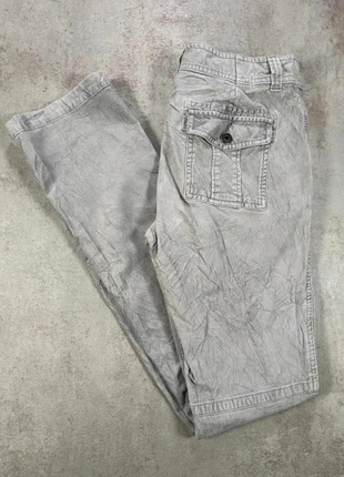 Pantalon En Velours Côtelé / Corduroy eddie bauer gris clair vieilli taille 30, merk: Vintage Dressing, staat: Heel goed, maat: L / 40 / 12, € 10,00, € 11,20 inclusief Kopersbescherming Pro