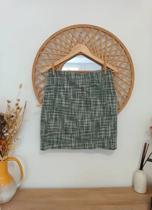 Falda tweed Comma Casual Identity talla 38, 25% lana, marque: Comma, état: Neuf sans étiquette, taille: M / 38 / 10, 15,00 €, 16,45 € Protection acheteurs incluse