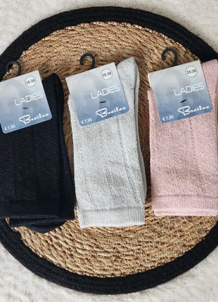 Lot de 3 paires de chaussettes pailleté femme ●Taille 35 / 38●🌸, marque: Ladies, état: Neuf avec étiquette, taille: S | 35–38, 9,00 €, 10,15 € Protection acheteurs incluse