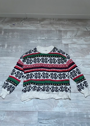 Pull chaud style de Noël année 90 laine multicolore hiver parfait pour avoir chaud, brand: Aerie, condition: Very good, size: M / 38 / 10, €13.00, €14.35 includes Buyer Protection