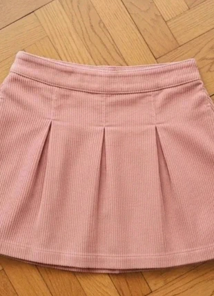 Jupe rose poudré vintage – Sazy – Effet velours – Taille XL – Très bon état, brand: Dazy, condition: Very good, size: XL / 42 / 14, €4.20, €5.11 includes Buyer Protection Pro