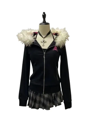 sweat-shirt Harajuku gothic grunge, condizioni: Nuovo senza cartellino, taglia: M / IT 42 / EU 38, €39.00, €41.65 include la Protezione acquisti