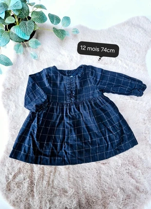 Robe ML style carreaux 12 mois 74cm Jacadi, marque: Jacadi, état: Très bon état, taille: 9-12 mois / 74 cm, 14,50 €, 15,93 € Protection acheteurs (Pro) incluse