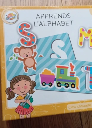 Apprends l'alphabet jeu éducatif, marke: Toy Universe, zustand: Sehr gut, größe: 4 Jahre / 104, 2,00 €, 2,80 € inklusive Vinted-Käuferschutz