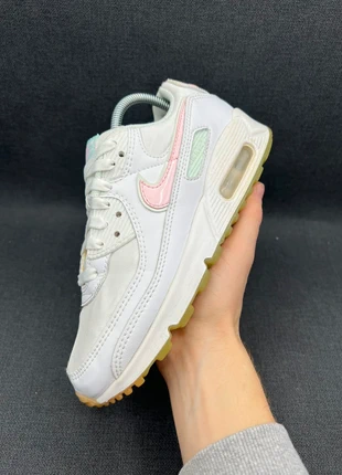 Nike Air Max 90 blanc rose menthe 37.5 (is2399), marca: Nike, estado: Muito bom, tamanho: 37.5, €65.00, €68.95 inclui Proteção do Comprador Pro