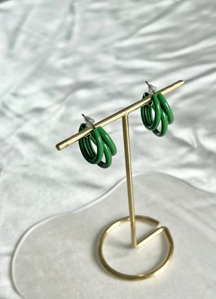 Gorgeous triple hoop green earrings, brand: Sorelle & Co, condition: Very good, £6.00, £7.00 includes Buyer Protection Pro