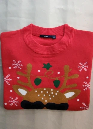 Pull de Noël Kiabi taille 38/40, brand: Kiabi, condition: Very good, size: M / 38 / 10, €5.00, €5.95 includes Buyer Protection