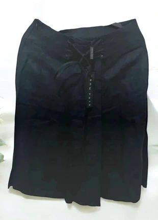 Falda negra nueva con etiqueta detalle de lazo talla XL, marque: Local, état: Neuf avec étiquette, taille: XL / 42 / 14, 5,00 €, 5,95 € Protection acheteurs incluse