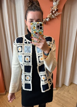 Gilet, crochet, taille 2 (42/44), brand: Onado, condition: Very good, size: XL / 42 / 14, €25.00, €26.95 includes Buyer Protection Pro