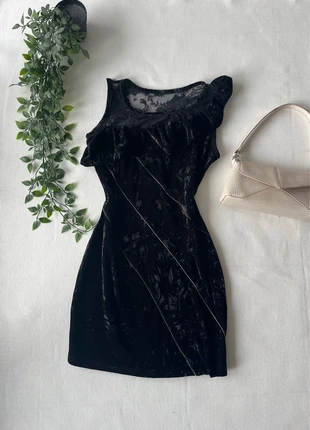 Robe noir en daim, brand: Zara, condition: Very good, size: M / 38 / 10, €12.00, €13.30 includes Buyer Protection