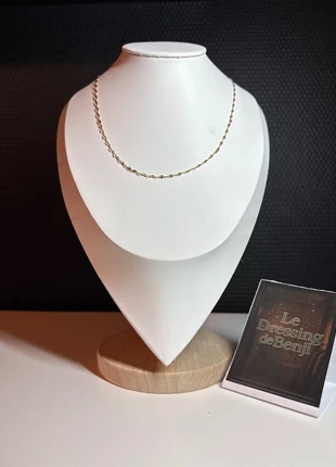 Magnifique Collier doré et en Acier Inoxydable 45 a 60 cm, marca: Magnifique, estado: Nuevo sin etiquetas, 5,89 €, 6,88 € Protección al comprador incluida