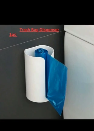 Trash Bag Dispenser Wall Mounted Garbage Bag Holder Plastic Bag Storage Box, condition: New without tags, £2.99, £3.84 includes Buyer Protection