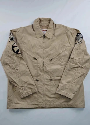 Veste coupe vent saharienne vintage Avirex USA aviation Air Force beige Taille XL, brand: Avirex, condition: Very good, size: XL, €125.00, €131.95 includes Buyer Protection Pro