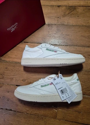 Baskets Reebok Club C * Taille 38 * Blanc Crème, brand: Reebok, condition: New with tags, size: 38, €50.00, €53.20 includes Buyer Protection