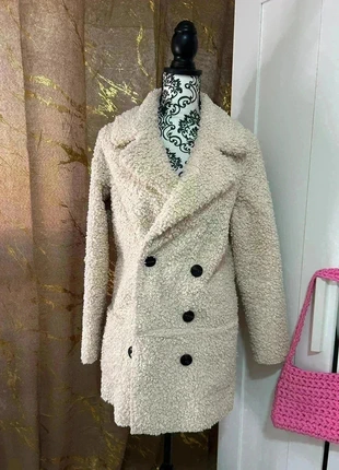 Manteaux moutonné idéal pour l’hiver Camaïeu, marca: Camaïeu, estado: Muito bom, tamanho: S / 36 / 8, €15.00, €16.45 inclui Proteção do Comprador