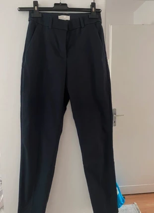 Dunkelblaue schicke elegante Anzugshose | H&M | Gr:34, marque: H&M, état: Très bon état, taille: XS / 34 / 6, 5,00 €, 5,95 € Protection acheteurs incluse