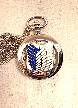Montre à Gousset – Attaque des Titans | Édition Survey Corps, marque: Attack On Titan, état: Neuf sans étiquette, 8,00 €, 9,10 € Protection acheteurs incluse
