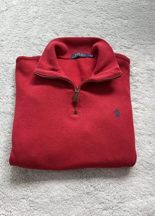 Pull Half zip col camionneur 1/4zip polo ralph lauren rouge taille M, marque: Ralph Lauren, état: Très bon état, taille: M, 32,00 €, 34,30 € Protection acheteurs incluse