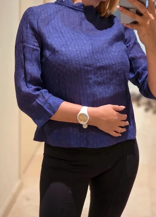 Blusa morada talla M, marca: Oliver Bonas, estado: Muito bom, tamanho: M / 38 / 10, €12.00, €13.30 inclui Proteção do Comprador